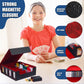 Tiff-K 4 Row Trading Card Storage Box MTG Commander Deck Box TCG Card Storage Box for Toploader, Card Organizer Box with Divider