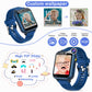Smart Watch For Kids With 24 Puzzle Games Hd Touch Screen Camera Music Player Pedometer Alarm Clock Calculator Flashlight 12/24 Hr Kids Watches Gift For 4-12 Year Old Boys Toys For Kids