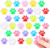 ANAB GI 5pcs Mini Squeeze Squishy Toys, Colorful Cat Paw Fidget Sensory, Cute Soft Stress Reliever Anxiety Pinch for Kids