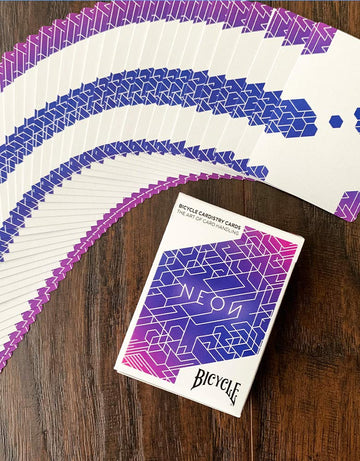 Bicycle Neon Orange Bump Cardistry Deck (Not A Playable Deck)