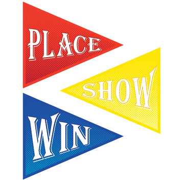 Win, Place & Show Cutouts