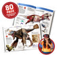 Abacus Brands Virtual Reality Dinosaurs Gift Box - Illustrated Interactive Vr Book And Stem Learning Activity Set - For Ages 8 A