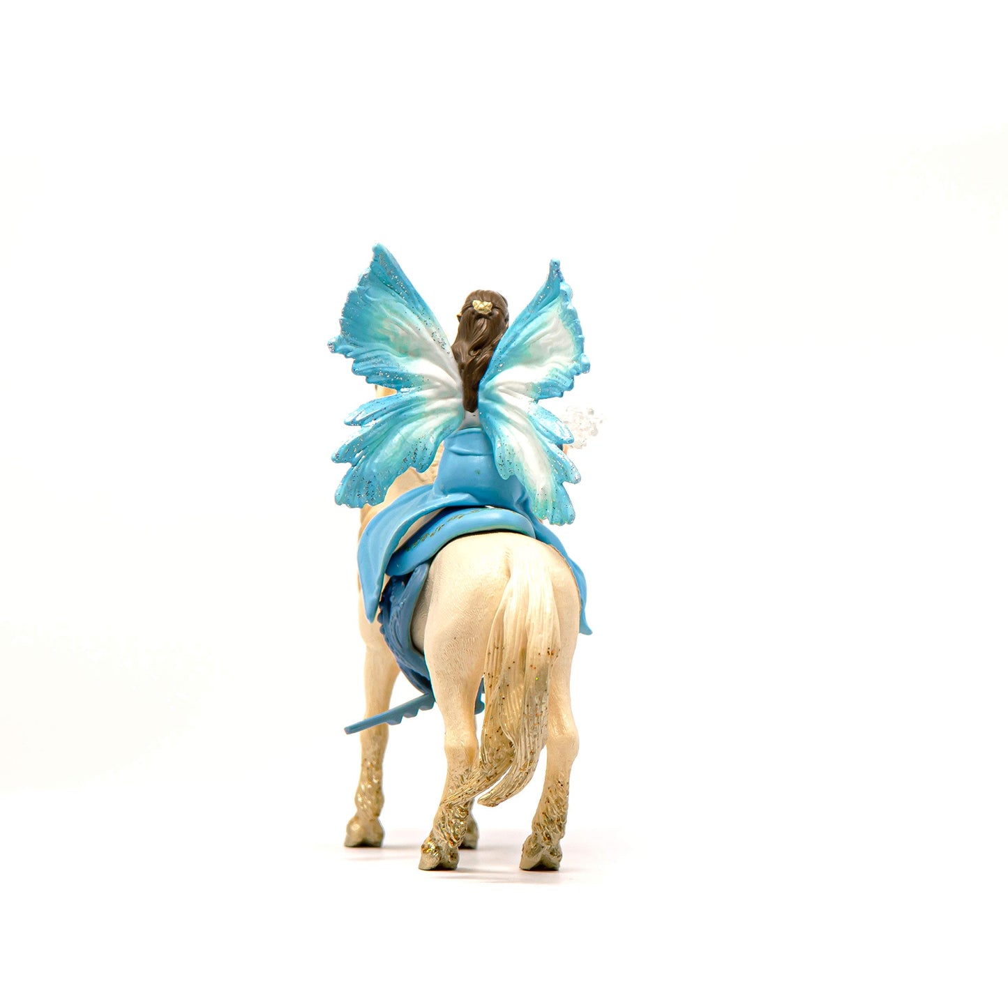 Schleich Bayala Mermaid Eyela Doll With Golden Unicorn 4Pc. Figurine Playset - Featuring Bold And Glitter Details, Highly Durable And Fun Imaginative Toy For Boys And Girls, Gift For Kids Ages 5+