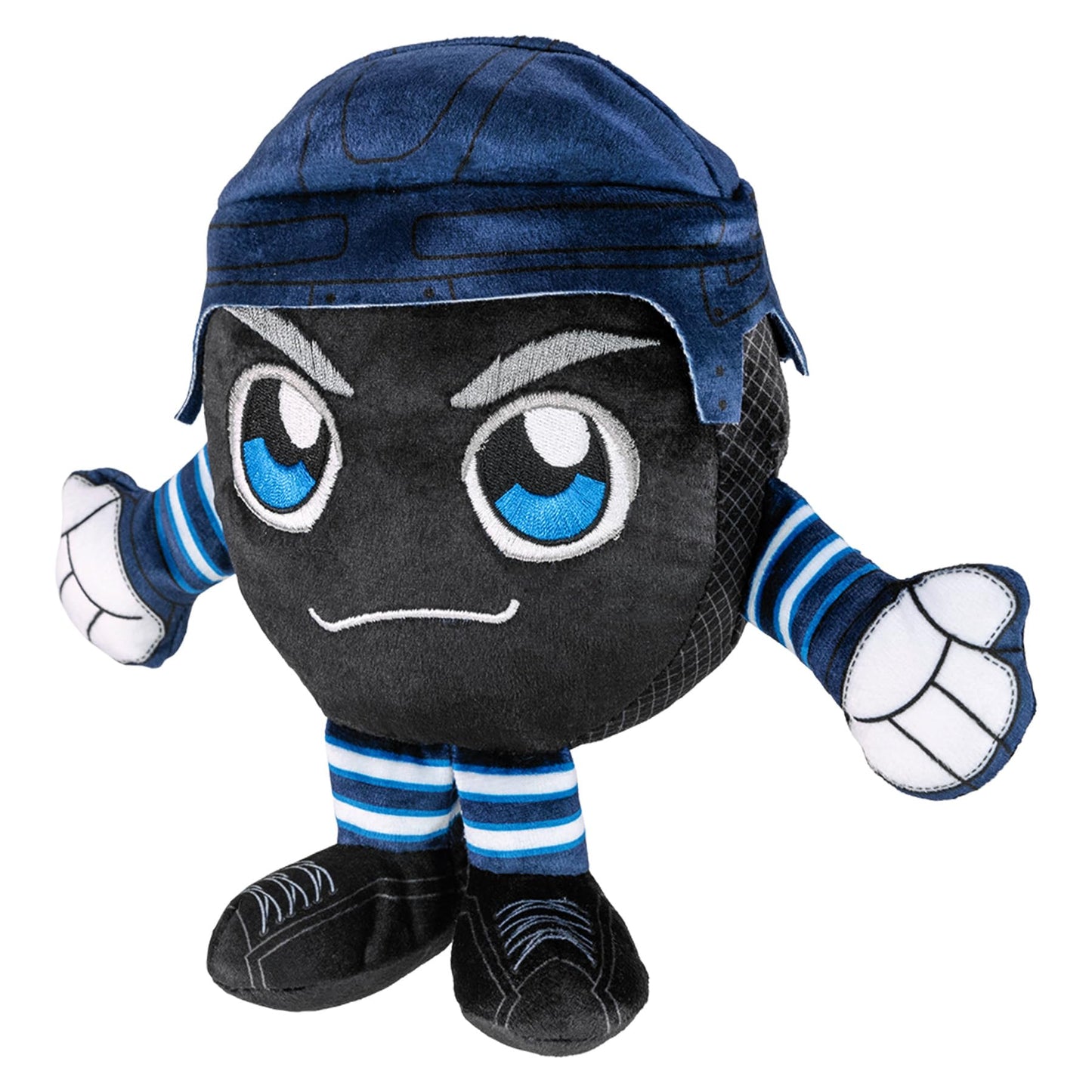 Bleacher Creatures Winnipeg Jets 8'' Nhl Kuricha Hockey Puck Sitting Plush - Soft Chibi Inspired Plush