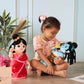 PandaS Box Lord Shiva And Parvati Duo | Soft Plush Toys | Best Gifts For Infants, Toddlers & Babies