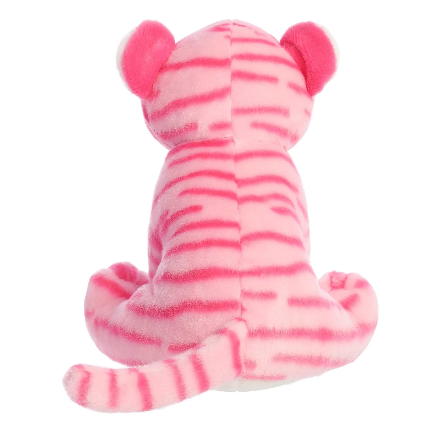 Aurora Tiger Stuffed Animal - Pink 12 Inches - Medium - Polyester - Adventurous Destination Nation™ Model 86878