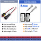 8Amp 3 Pairs 6 Pin Connector Servo Extension Cable Wire Fl4.14Mm Pitch Male To Female Servo Motor Extension 6 Pin Power Connecto
