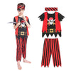 Wizland Children'S Pirate Costume Pirate Role Play Pirate Costume For Kids 9-10Years