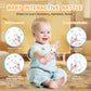 Alilo Yoyo Talking Bunny Baby Musical Light-Up Rattle Toys 0-6-12-18 Months, Voice Mimicking Toys, Preloaded 90+ Audio Content,
