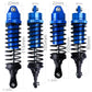 Hobbyfire Shocks Aluminum Threaded Absorber Damper Upgrades Parts Accessories for 1/10 Traxxas Rustler 4X4 VXL Stampede 4X4 Hoss