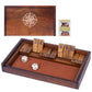 Shut The Box Game With 12 Pcs Wooden Numbers