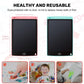 LCD Writing Tablet, 2 Packs Drawing Pads for Kids 3 4 5 6 Years Old 8.5 Inch Colorful Lines Doodle Scribble Boards Educational T