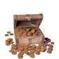American Coin Treasures Treasure Chest - 1 Lb Copper Lincoln Wheat-Ear Pennies, Model 2894