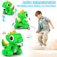 YUAN PLAN Remote Control Robot Dinosaur Toys, Dinosaur Toys for Kids, Robot Toy With LED Light Eyes, Auto-Demo, Recording, Repea