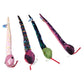 Zugar Land Colorful Sequin Plush Snakes (26'') Reversible Double-Sided Color Changing Sequin. Jungle Animal Birthday Party Favor