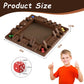 Primbarber Shut The Box Game Wooden 1 2 3 4 Players Shut The Box Board Games With 8 Dice Math Addition And Pub Close The Box Gam
