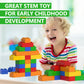 Wyswyg Big Building Blocks Set For Ages 3-5, Large Bricks, Compatible With Major Building Systems, Kids Stacking Blocks For Ages