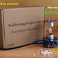 VIGURTIME DIY Ultrasonic Suspension Solder Kit, Mini Levitator, Plastic, Blue, VT-29, STEM Project for Soldering Practice and Learning