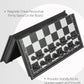 Travel Chess Set Magnetic Portable Folding Chess Board - Small Mini Chess Set - (Small / 7.6 Inch)