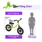 The Original Croco Ultra Lightweight And Sturdy Balance Bike. 3 Models For 2, 3, 4, And 5-Year-Old Kids. Unbeatable Features. Toddler Training Bike, No Pedal (Bright Green, Sturdy 12 Inch)