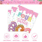96 Pcs 4Th Birthday Donut Party Decoration For 24 Guests Four Sweet Donut Plates Napkins Donut Themed Tableware Set Table Supplies 4Th Birthday Pink Party Favor For Girls Kids Sweet Donut Party