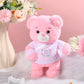 Deekin Broken Arm Gifts for Kids Get Well Soon Bear Stuffed Animal Gifts Bear for Kids mature-themed with Broken Arm After Surgery Soft Bandage Plush Bear 10 Inches (Pink)