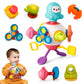 Wembley Toys For 1+ Year Old | Montessori Sensory Activity Toy For Toddlers 13 Years | SpaceThemed Learning Toy With Spinning,