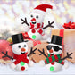 GYGOT 6 Pack Christmas Crafts for Kids,Build a Snowman Kit,Christmas Stocking Stuffers for Girls, Boys,Modeling Clay DIY for Hol