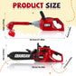 Arrowbash 2 Pcs Toy Gardening Tool Set for Kids Toy Chainsaw Lawn Trimmer Toy Battery Powered Gardening Tool Set with Lights and Sounds Christmas Party Gift for Boys Girls