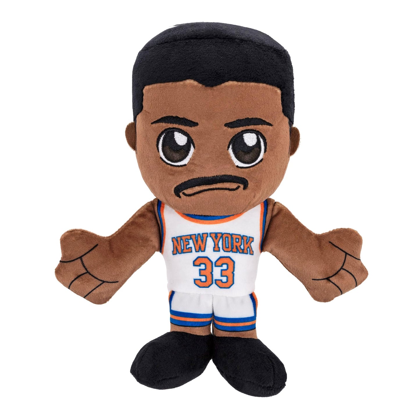 Bleacher Creatures New York Knicks Patrick Ewing 8'' Nba Kuricha Sitting Plush - Soft Chibi Inspired Nba Legend