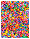 4 Cups Of Rainbow Pasta Sensory Bin Filler For Sensory Table - Elbow Noodles