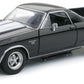 Chevrolet 1/25 El Camino SS Model Car Toy - Black & Light Blue, Metal, Medium, Model 71883A