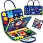 Toyshine Busy Board Early Educational Montessori Toys For Kids Toddlers Developing Fine Motor Skills Preschool Basic Skills Lear