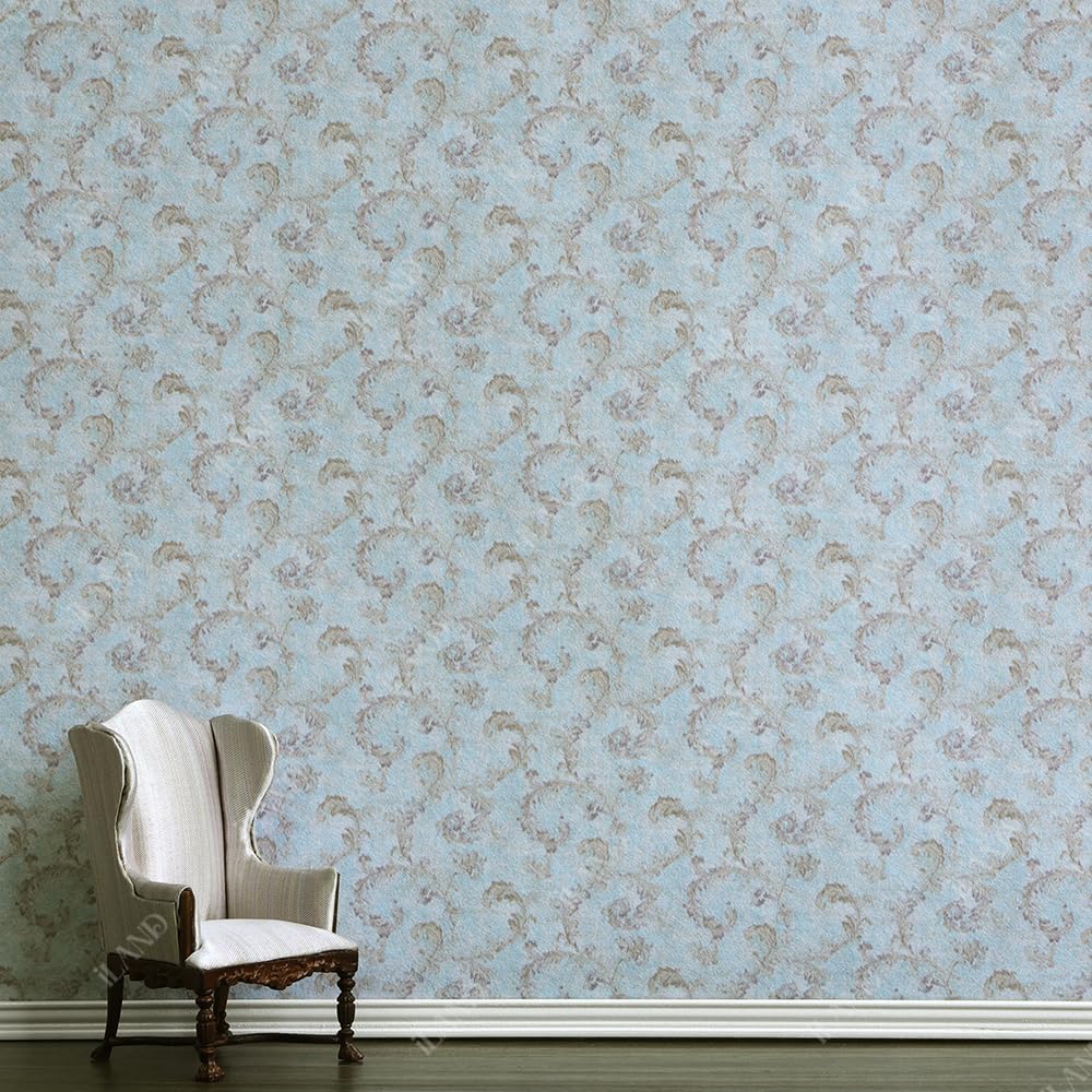 Iland Originality Dollhouse Wallpaper 39 * 15.7 Inch, Dollhouse Accessories On 1:12 Scale Or 1:6 Scale (Vine Dance)