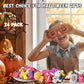 Uusycun 24Pcs Halloween Mochi Squishy Toys For Party Favors, Halloween Pumpkin Squeeze Toys For Kids, Halloween Squishies Toys F