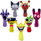 fonaxere 2024 Sprunki Plush Toys, 8'' Sprunky Wenda Oren & Simon Gray Stuffed Toys Dolls, 7 Pcs Horror