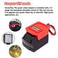 QSDXNYDC Power Wheel Adapter for Milwaukee 18V M18 Battery Connector, Medium, Model qsmqx-01, 14 Gauge Robotics