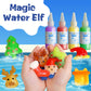 MINISENTIALS Magic Water Elf Toy Kit - Aqua Elves Gel Kit - Christmas Theme 20 Colors Fairy Gel 10 Molds Squishy Maker - Party F