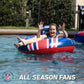 Bigmouth Buffalo Bills 36    Inflatable Pool Floats Officially Licensed Nfl Fan Gear Merchandise Inner Tube For Adults And Teens