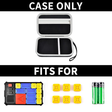 Casmilee Case Compatible With Giiker Super Slide Brain Games, Brain Teaser Puzzles Organizer Storage Bag, Flow Slider Puzzle Game Holder (Black)