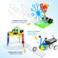 Build A Robot Kit For Kids 8-12, Stem Robotics Building Kits Electronic Robotic Projects Science Experiments, Steam Toys For Boys Girls Engineering Activities Diy Coding Robots 6 7 8 + Year Old