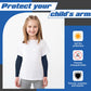 Xuhal 10 Pairs Arm Sleeves For Kids Age 4-7 Baseball Cooling Compression Sleeve Uv Sun Protection Arm Cover For Boys Girls (Dark Color)