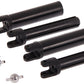 Traxxas 1951 Half Shafts, Long Truck (external-splined (2) & internal-splined (2) metal U-joints (4)