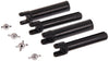 Traxxas 1951 Half Shafts, Long Truck (external-splined (2) & internal-splined (2) metal U-joints (4)