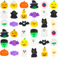 Derayee 36 Pcs Halloween Mochi Squishy Toys Bulk, Stress Reliever Anxiety Halloween Squishies Toys For Kids Halloween Party Favors, Classroom Prizes, Goodie Bag Stuffers