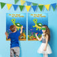 Neburora 2 Pack Pin The Shell On The Turtle Party Game 2 Large 21''X 28'' Posters With 48Pcs Stickers Ocean-Themed Birthday Part