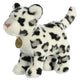 Aurora® Realistic Miyoni® Snow Leopard Stuffed Animal - Lifelike Detail - Cherished Companionship - White 10 Inches