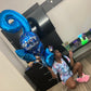 Metallic Blue Number 9 Balloon 40 Inch, 9 Balloon Number, 9Th Birthday Decorations, Navy Blue Party Supplies For Boys Girls