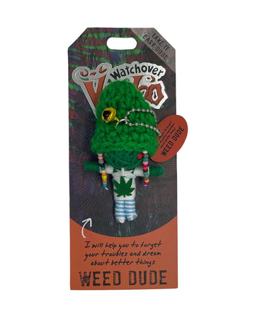 Watchover Voodoo 3-Inch  Dude Keychain - Handcrafted Gift to Bring Good Luck and Positivity Everywhere You Go