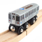 Muni Pals Munipals Chicago Transit Authority Wooden Railway Brown Line-Child Safe And Tested Wood Toy Train
